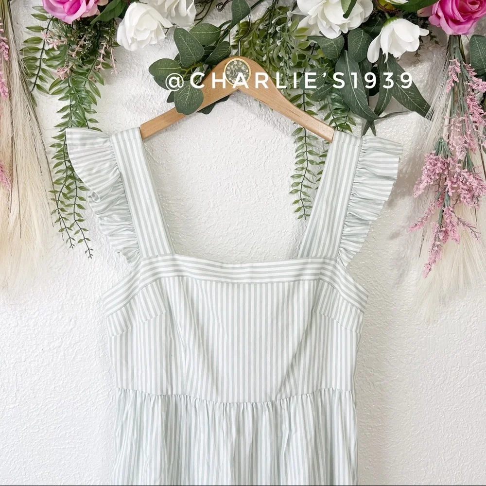 Gal Meets Glam Jasmine Mint Maxi Dress - Picture 4 of 9